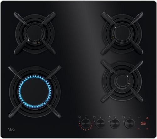 AEG HKB64453NB 8000 Serie gas kookplaat