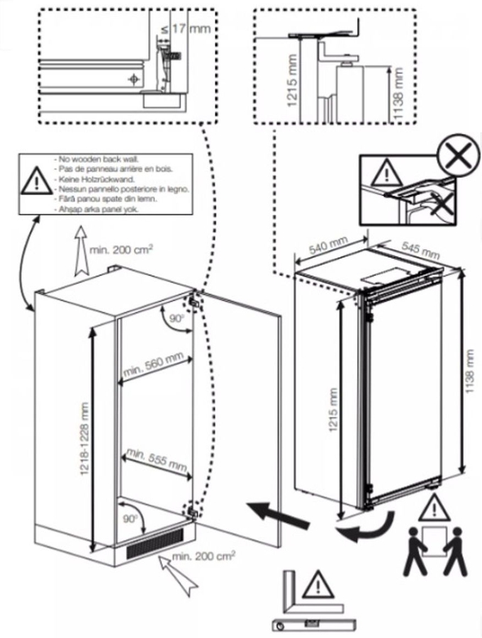 beko-bssa210k4sn-inbouw-koelkast - Mammafina