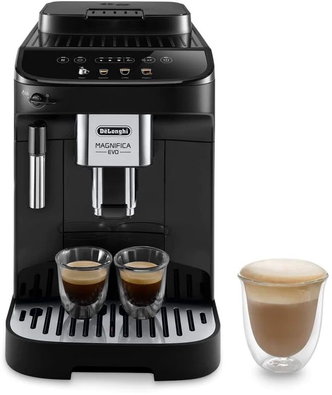 DeLonghi ECAM290.22.B Magnifica Evo Volautomatische Koffiemachine - Mammafina DeLonghi ECAM290.22.B Magnifica Evo Volautomatische Koffiemachine