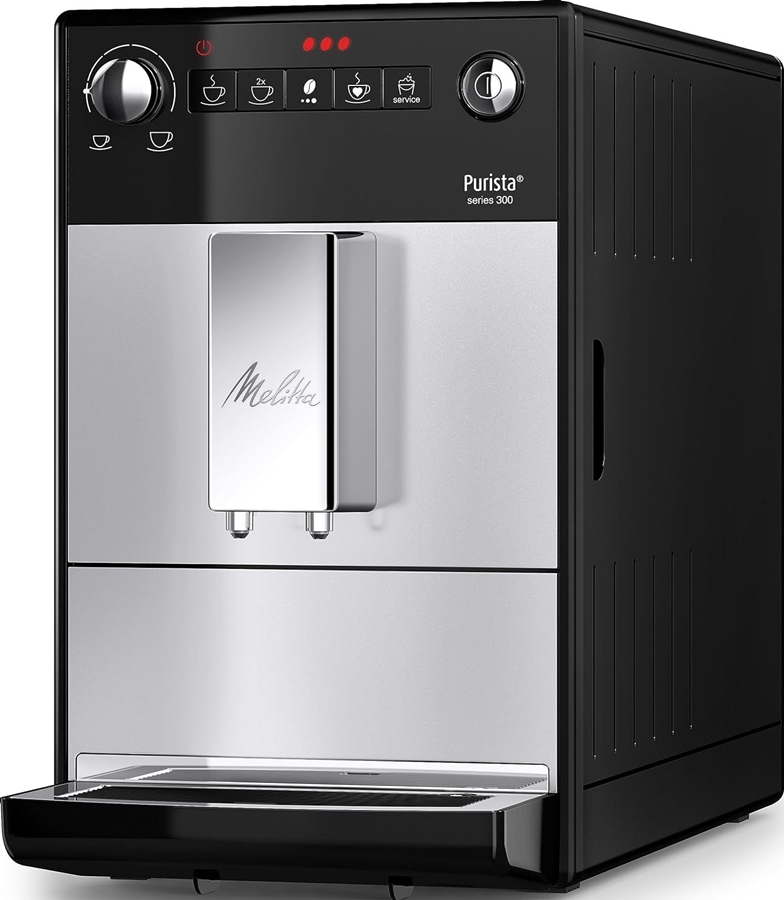 melitta-purista-f230-101-volautomatische-koffiemachine-zilver - Mammafina