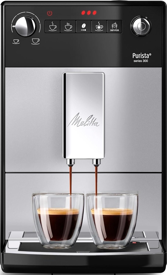 Melitta Purista F230-101 - Volautomatische Koffiemachine - Zilver - Mammafina Melitta Purista F230-101 - Volautomatische Koffiemachine - Zilver