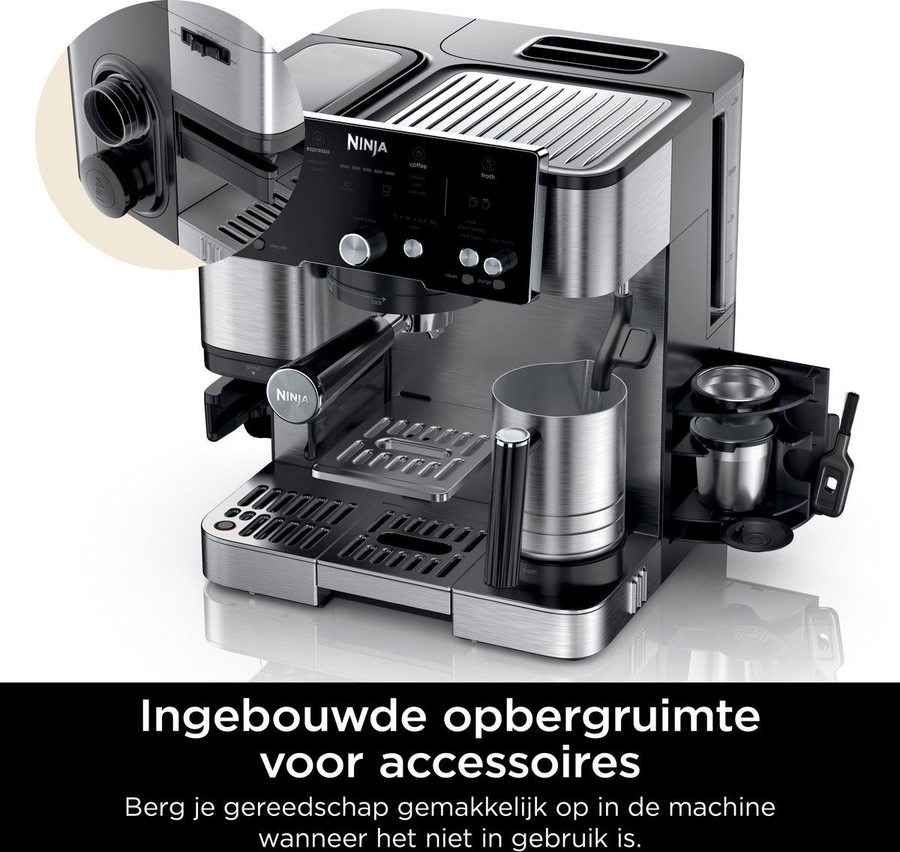 ninja-es501eu-luxe-cafe-essential-espresso-koffiemachine - Mammafina
