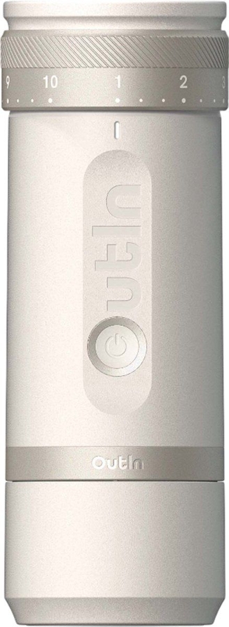 OutIn Fino Draagbare Elektrische Koffiemolen - Sandstone White