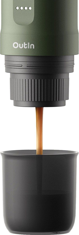 outin-nano-draagbare-espresso-machine-forest-green - Mammafina