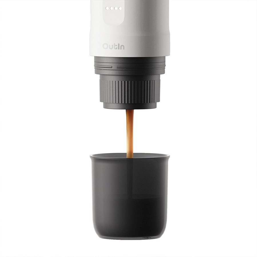 outin-nano-draagbare-espresso-machine-pearl-white - Mammafina