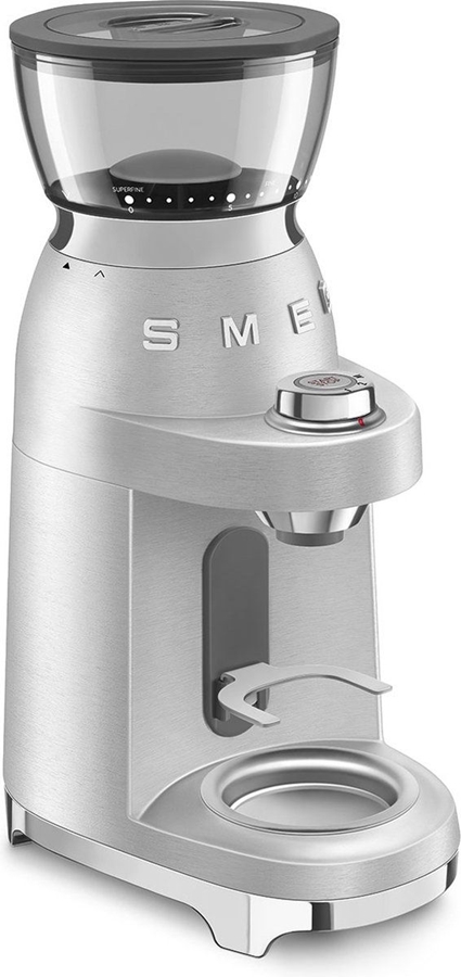 smeg-cgf02sseu-koffiemolen-50s-style-aluminium - Mammafina