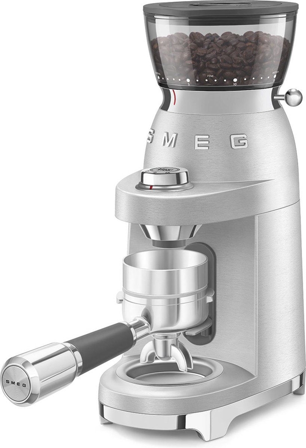 smeg-cgf02sseu-koffiemolen-50s-style-aluminium - Mammafina