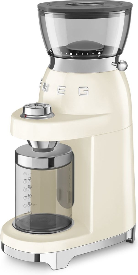 smeg-cgf03creu-50s-style-koffiemolen-creme - Mammafina