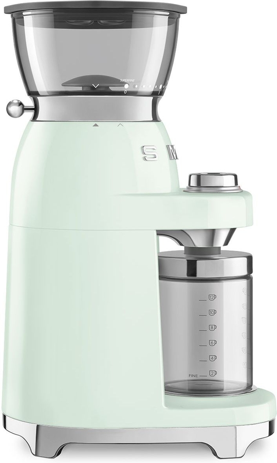 smeg-cgf03pgeu-50s-style-koffiemolen-pastelgroen - Mammafina