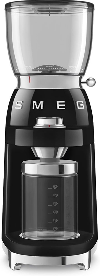 SMEG CGF11BLEU Koffiemolen 50's Style - Zwart