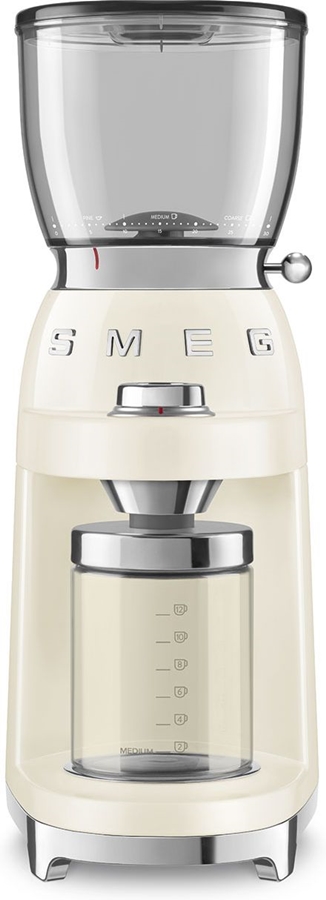 SMEG CGF11CREU Koffiemolen 50's Style - Creme