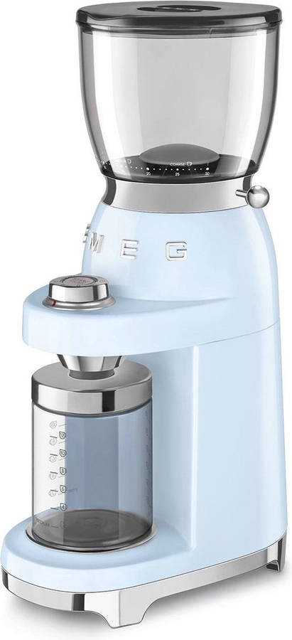 smeg-cgf11pbeu-koffiemolen-50s-style-pastel-blauw - Mammafina