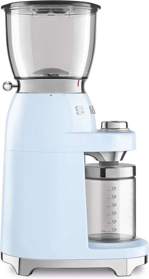 smeg-cgf11pbeu-koffiemolen-50s-style-pastel-blauw - Mammafina