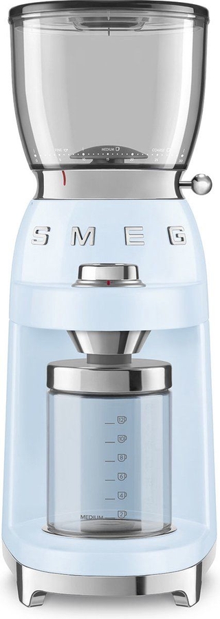 SMEG CGF11PBEU Koffiemolen 50's Style - Pastel Blauw