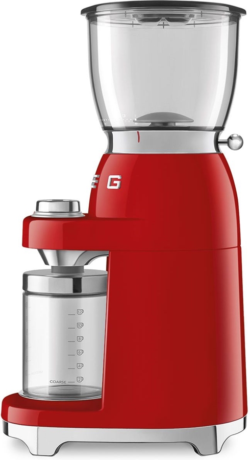 smeg-cgf11rdeu-koffiemolen-50s-style-rood - Mammafina