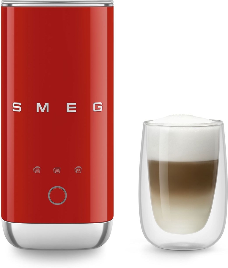 smeg-mff02rdeu-melkopschuimer-50s-style-rood - Mammafina