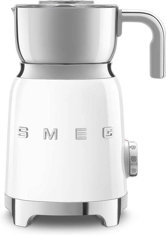 SMEG MFF11WHEU Melkopschuimer 50's Style - Wit - Mammafina SMEG MFF11WHEU Melkopschuimer 50's Style - Wit