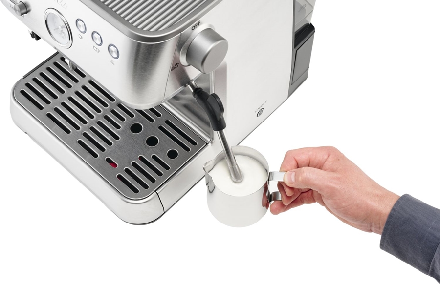 solis-1019-grind-infuse-perfetta-pistonmachine-espressomachine-rvs - Mammafina